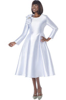 Terramina Church Dress 7347-White