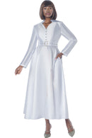 Terramina Church Dress 7372-White