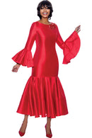Terramina Church Dress 7764-Red