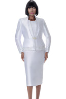 Terramina Church Suit 7013-White