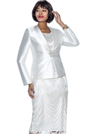 Terramina Church Suit 7017-Off-White