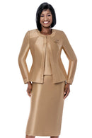 Terramina Church Suit 7637-Gold