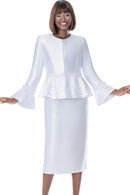 Terramina Church Suit 7862-White