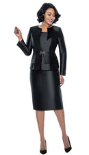 Terramina Church Suit 7990C-Black - Church Suits For Less