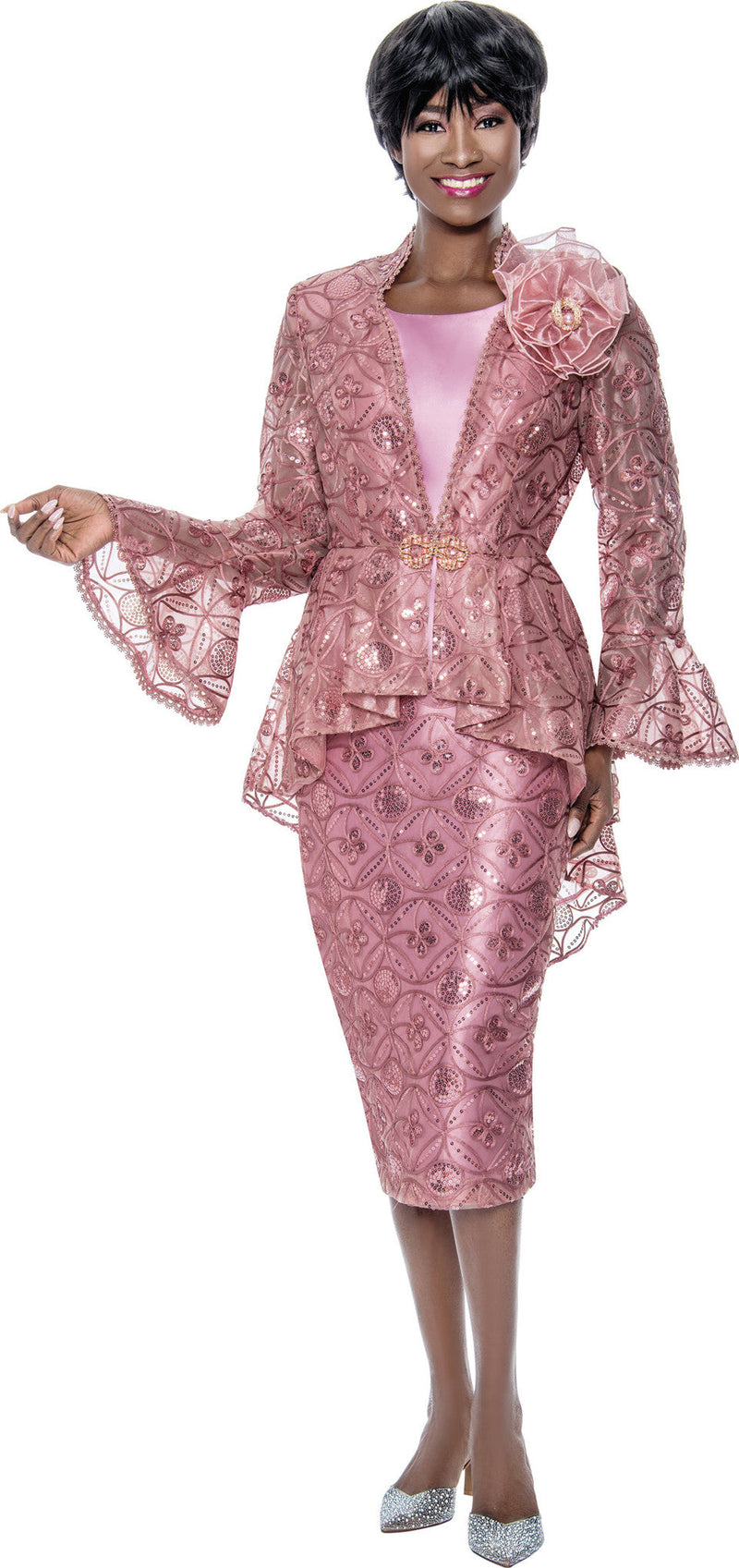 Terramina Church Suit 7184-Mauve