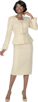 Terramina Church Dress 7344-Gold