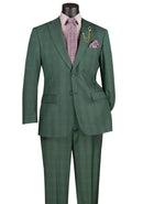 Vinci Men Suit F-2RW-1-Forest Green