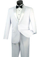 Vinci Men Tuxedo T-900-White