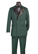 Vinci Men Tuxedo TDB-900-Hunter Green