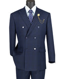 Double Breasted Men Suit DRW-2-Navy