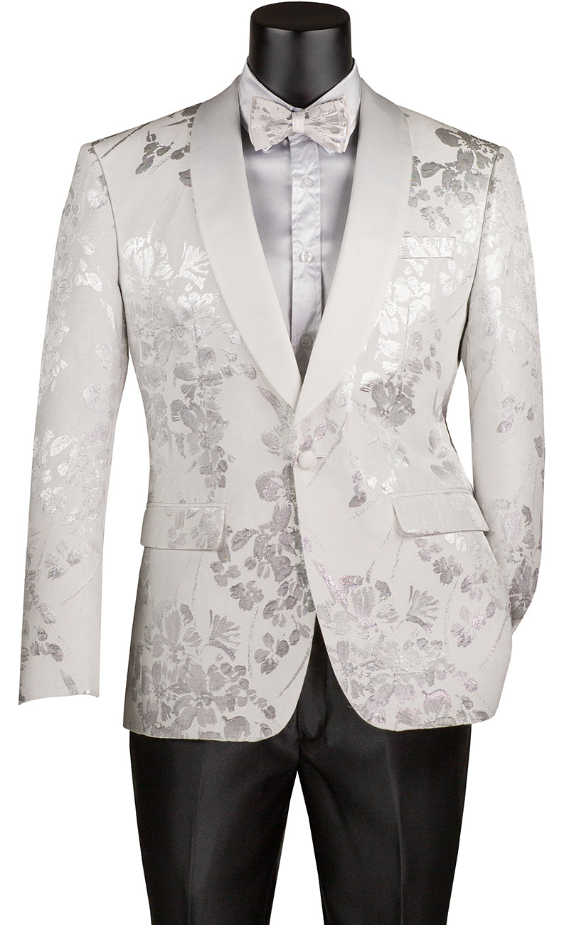 Vinci Sport Coat BSF-19-White - Church Suits For Less