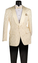 Men Regular Fit Sport Jacket BF-8-Champagne - Church Suits For Less