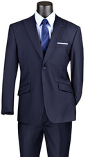 Men Church Suit M2TR-Navy - Church Suits For Less