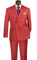 Vinci Men Suit MDW-1-Baked Apple - Church Suits For Less