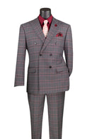 Men Church Suit MDW-2-Charcoal - Church Suits For Less