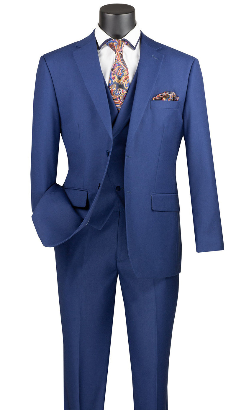 Men Church Suit MV2TR-Blue - Church Suits For Less