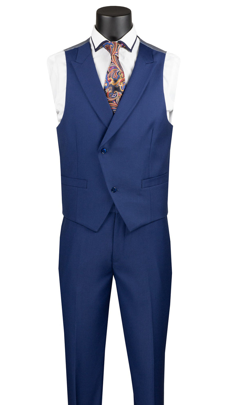 Men Church Suit MV2TR-Blue - Church Suits For Less