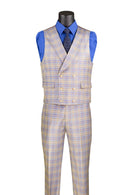 Men Church Suit MV2W-3-Blue - Church Suits For Less