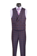 Men Church Suit MV2W-3-Purple - Church Suits For Less