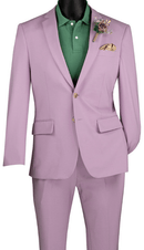 Slim Fit Men Suit  SDX-3 Lavender