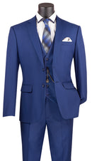 Slim Fit Men Suit SV2900C-Twilight Blue - Church Suits For Less