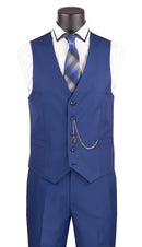 Slim Fit Men Suit SV2900-Twilight Blue - Church Suits For Less