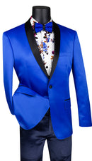 Men slim fit Sport Coat BST-1-Royal Blue - Church Suits For Less