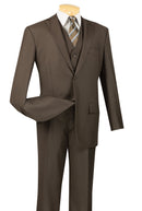Classic Fit Men Suit V2TR-Brown - Church Suits For Less