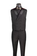 Premium Men Tuxedo MVJQ-1C Black - Church Suits For Less
