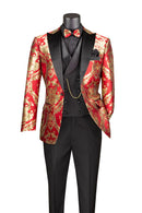 Premium Men Tuxedo MVJQ-1 Red - Church Suits For Less