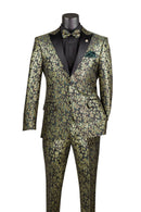 Men Tuxedo TSJQ-1-Emerald - Church Suits For Less