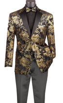 Men Modern Fit Sport Jacket BM-02 Black - Church Suits For Less