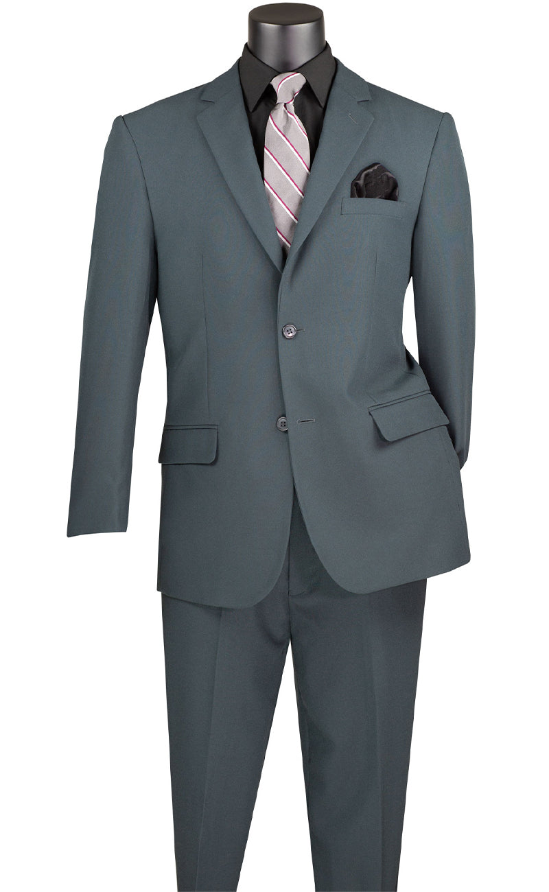 Vinci Suit 2PP-Charcoal