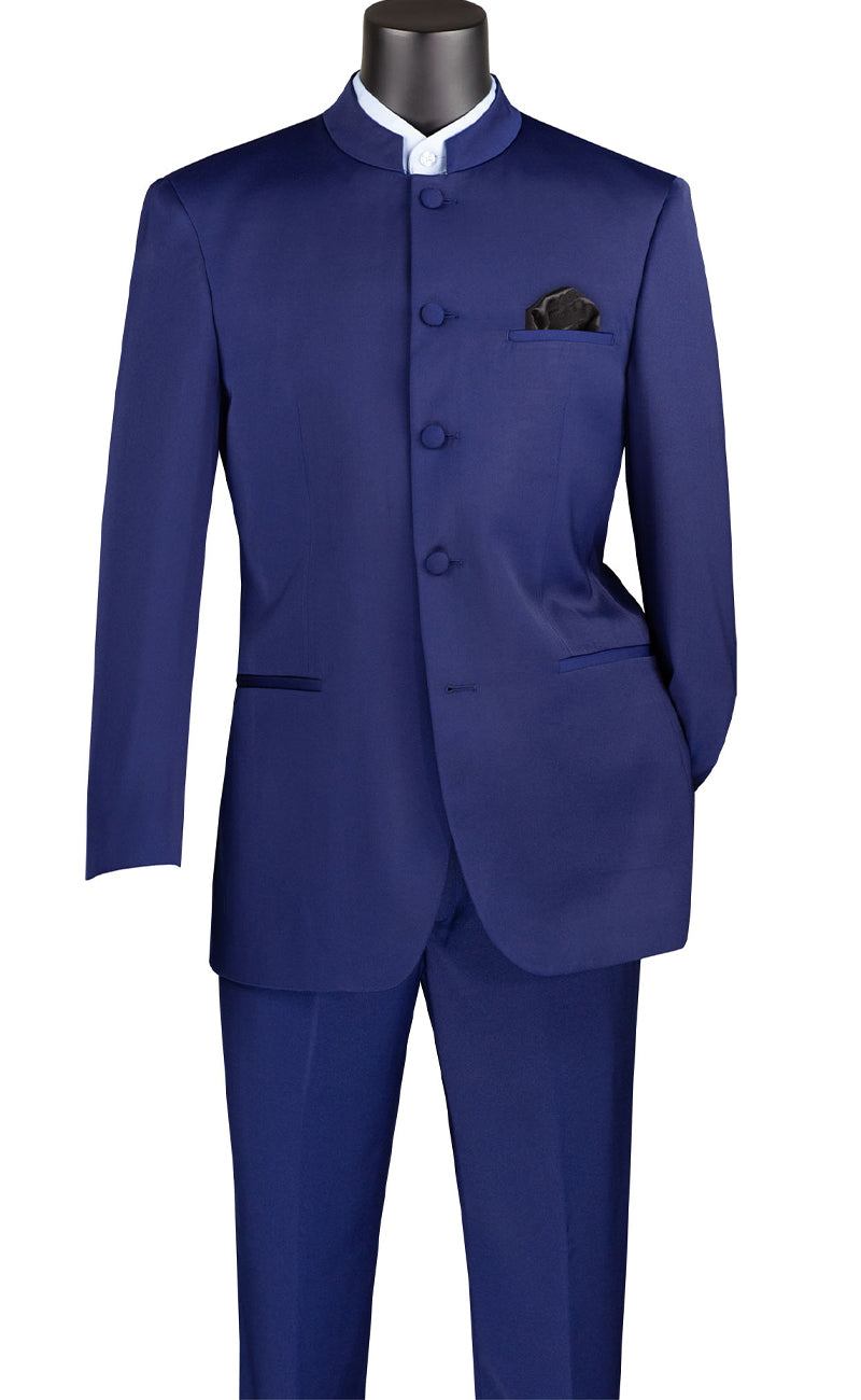 Vinci Men Suit 5HT-Navy