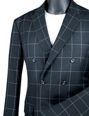 Men Church Suit MDW-1C-Black - Church Suits For Less