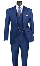 Men Church Suit MV2K-2 Navy - Church Suits For Less