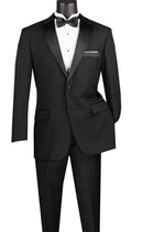Men Tuxedo T-900-Black - Church Suits For Less