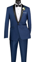 Men Tuxedo T-SS-Blue - Church Suits For Less