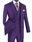 Men church suit V2RW-13C-Purple - Church Suits For Less