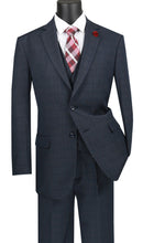 Classic Fit Men Suit V2RW-15-Blue - Church Suits For Less