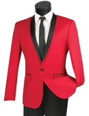 Men Tuxedo T-SS-Red - Church Suits For Less