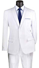 Men Slim Fit Jacket  Z-S2PP-White