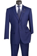 Classic Fit Men Suit F-2C900-Patriot Blue - Church Suits For Less