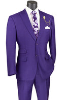 Men Church Suit MRW-1-Purple - Church Suits For Less