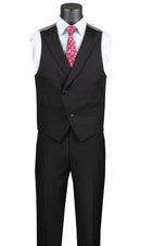 Men Church Suit MV2TR-Black - Church Suits For Less