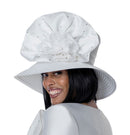 Women Church Hat 401872-White