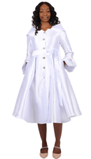 White Women Dress 8948