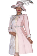 Champagne Italy Church Dress 6109-Pink