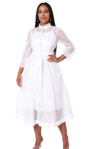 Spring Pearl Dress 82791-White