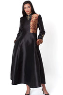 Tally Taylor Robe 41112C-Black/Multi